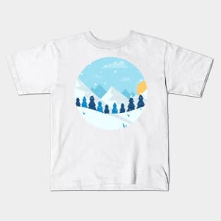 Snow Sun Kids T-Shirt